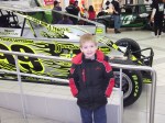 Aaron at racecar